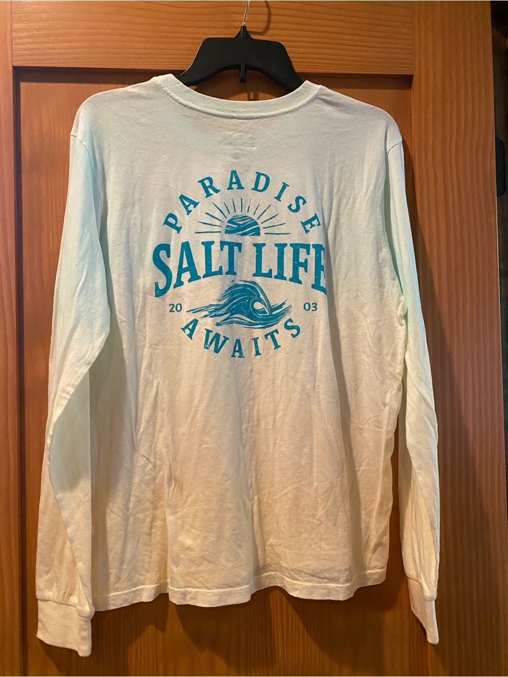 Salt Life Women’s Ombré Paradise Awaits T-Shirt L/S NWT M
